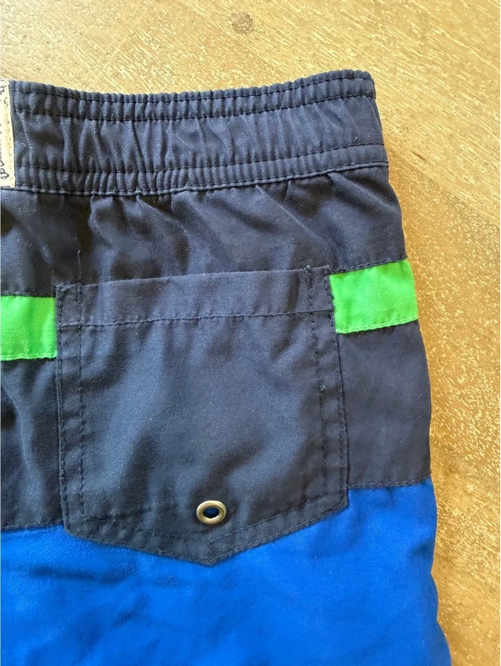 Polo Ralph Lauren Boys Colorblock Swim Trunks Size 6 Classic Preppy Summer Swim